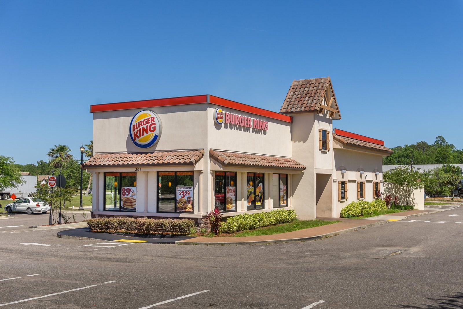Burger King property in St. Augustine, Florida