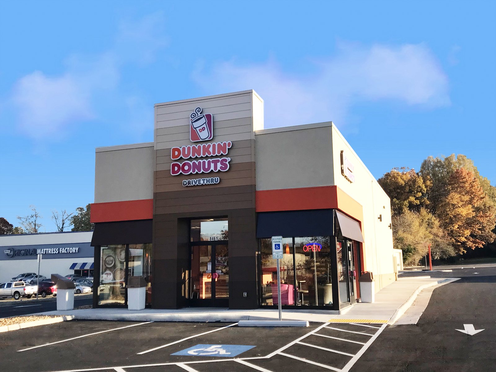 Dunkin’ property in Richmond, Virginia